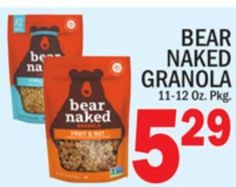 C Town Bear naked granola offer