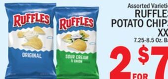 C Town Ruffles potato chips xxl offer