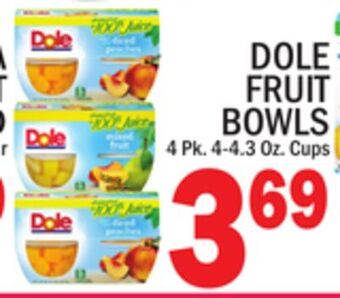 C Town Dole fruit bowls offer