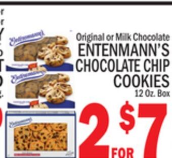 C Town Entenmann's chocolate chip cookies offer