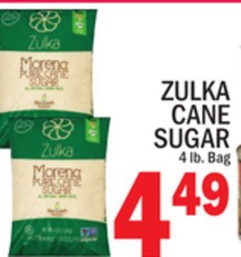 C Town Zulka cane sugar offer