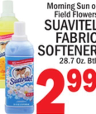 C Town Suavitel fabric softener offer