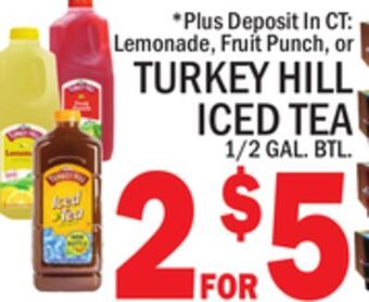C Town Turkey hill iced tea offer