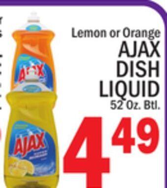 C Town Ajax dish liquid offer