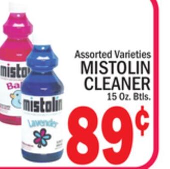 C Town Mistolin cleaner offer