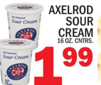 C Town Axelrod sour cream offer