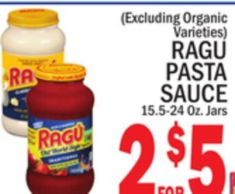 C Town Ragu pasta sauce offer