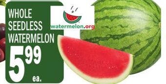 C Town Whole seedless watermelon offer