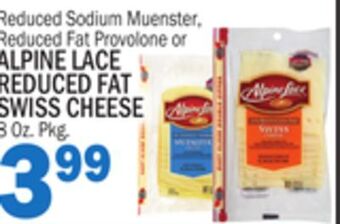 C Town Alpine lace reduced fat swiss cheese offer