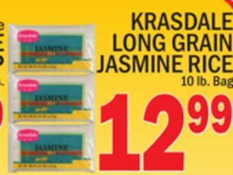 C Town Krasdale long grain jasmine rice offer
