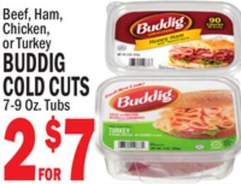 C Town Buddig cold cuts offer
