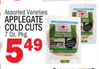 C Town Applegate cold cuts offer
