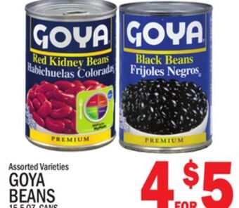 C Town Goya beans offer