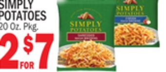 C Town Simply potatoes offer