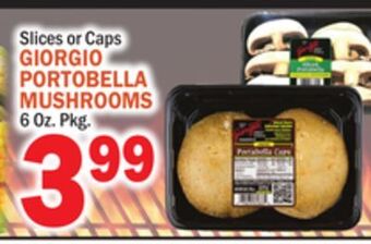 C Town Giorgio portobella mushrooms offer
