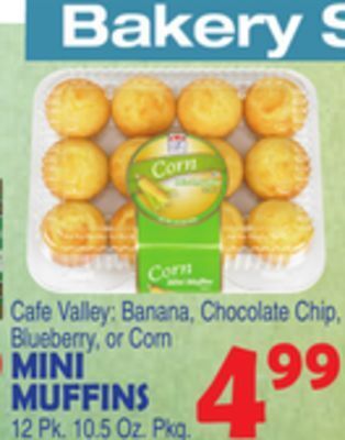Bravo Supermarkets Mini muffins offer