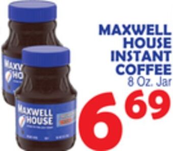 Bravo Supermarkets Maxwell house instant coffee offer