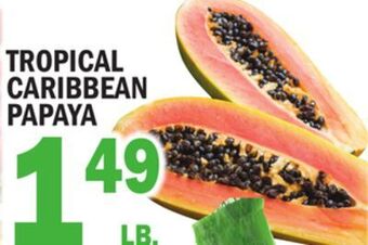 Bravo Supermarkets Caribbean papaya offer