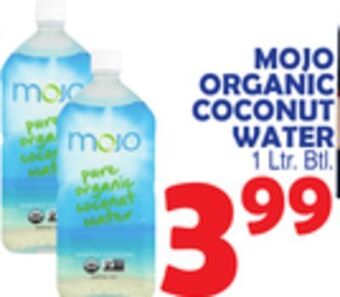 Bravo Supermarkets Mojo organic coconut water offer