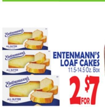 Bravo Supermarkets Entenmann's loaf cakes offer