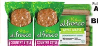 Bravo Supermarkets Chicken breakfast sausage patties offer