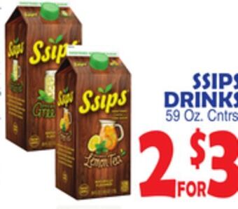 Bravo Supermarkets Ssips drinks offer