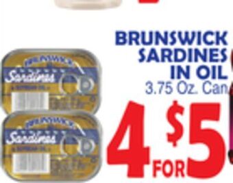 Bravo Supermarkets Brunswick sardines in oil offer