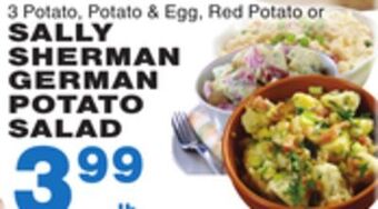 Bravo Supermarkets Sally sherman german potato salad offer