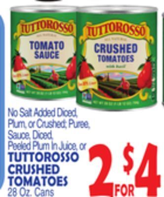 Bravo Supermarkets Tuttorosso crushed tomatoes offer