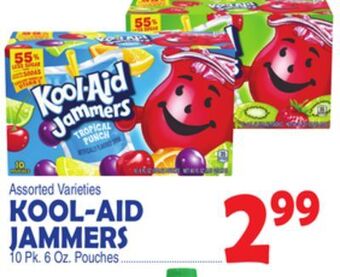 Bravo Supermarkets Kool-aid jammers offer