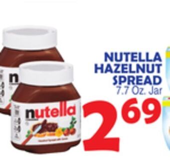 Bravo Supermarkets Nutella hazelnut spread offer