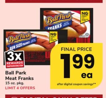 ACME Ball park meat franks offer