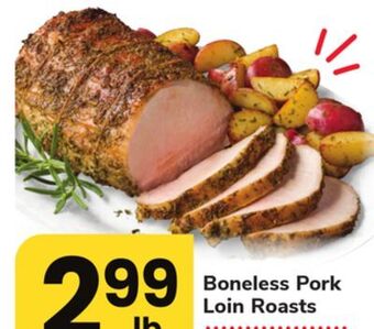 ACME Boneless pork loin roasts offer