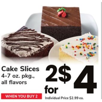 ACME Cake slices offer