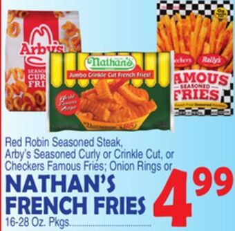 Bravo Supermarkets Nathan's french fries offer