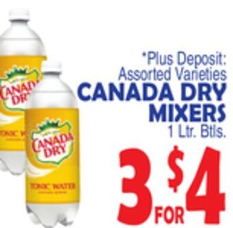 Bravo Supermarkets Canada dry mixers offer