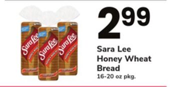 ACME Sara lee honey wheat bread offer