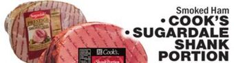 Bravo Supermarkets Cook's sugardale shank portion offer