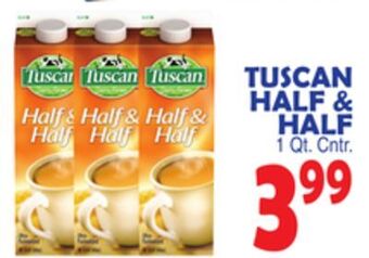 Bravo Supermarkets Tuscan half & half offer
