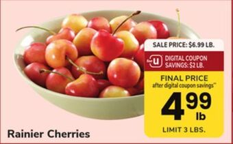 ACME Rainier cherries offer