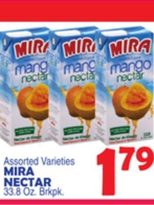 Bravo Supermarkets Mira nectar offer