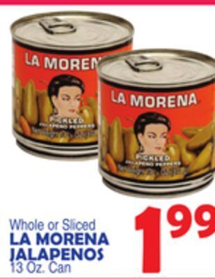 Bravo Supermarkets La morena jalapenos offer