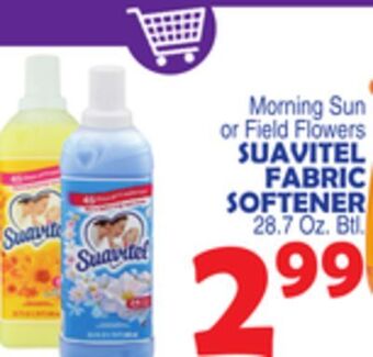 Bravo Supermarkets Suavitel fabric softener offer