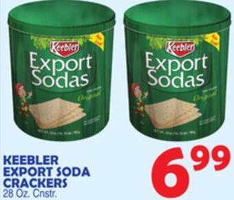 Bravo Supermarkets Keebler export soda crackers offer