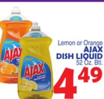 Bravo Supermarkets Ajax dish liquid offer