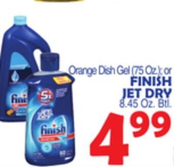 Bravo Supermarkets Finish jet dry 8.45 oz. btl. offer