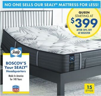 Boscov's Queen offer