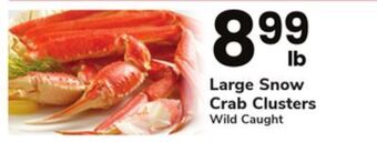 ACME Large snow crab clusters offer