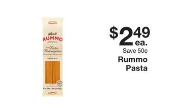 Fairway Store Market Rummo pasta offer