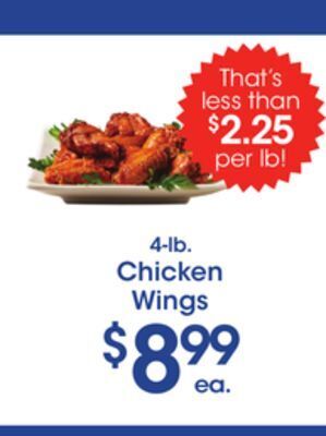 Price Rite Chicken wings offer